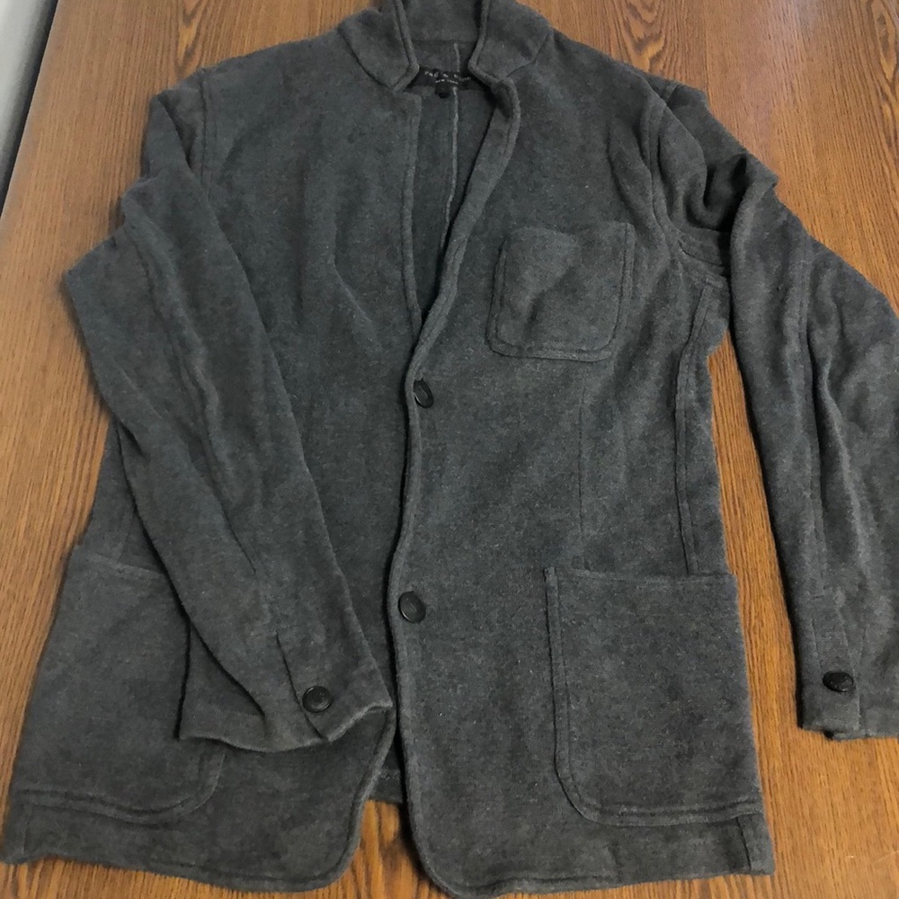 rag & bone gray cardigan